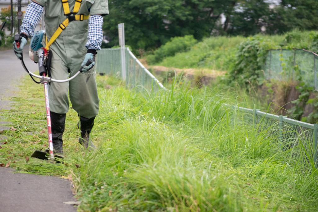 草刈り・お庭片付け作業